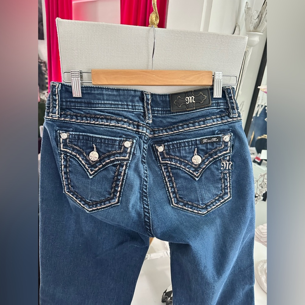 Miss Me Mis Rise Boot Cut Jeans - Picture 4 of 10
